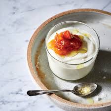 Yogurt Panna Cotta With Marmalade And Olive Oil Chef Brooks Reitz S Panna Cotta Gets A Flavor Boost From Orange Marmalade A Recipes Panna Cotta Wine Recipes
