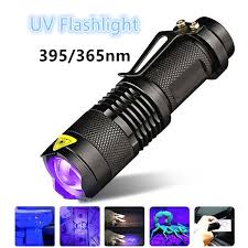 395 365nm Uv Flashlight Torch Light Ultra Violet Light Blacklight Uv Lamp For Detection Of Cat And Dog Stains Pet Urine Marker Checker Detection Wish