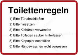 Endlich ein produkt, das die welt verändern wird! 10cm Aufkleber Wc Toilette Klo Sauber Halten Kloburste Benutzen Regeln 949 Eur 9 99 Picclick De
