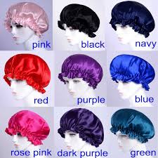 Womens 100 Pure Silk Sleep Cap Hat Sleeping Bonnet Hair Beauty Protect Af496 Hair Wraps Hair Bonnet Hair Beauty
