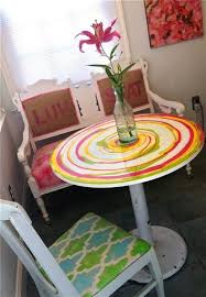Http Www Maggieoneillfineart Com Site Wp Content Uploads 2012 06 Img 4815 Jpg Painted Table Painted Furniture Painted Table Tops
