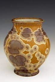 Two Sisters Gallery Fine American Craft Sunflower Vase Handcrafted Pottery Pottery