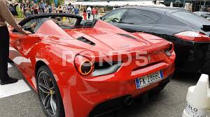200 auto park cir vaughan ontario. Rear View Of A Red Ferrari 488 Spider In Stock Video Pond5