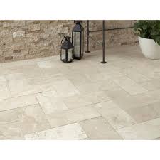 Cote D Azur Brushed Travertine Tile Floor Decor In 2021 Travertine Floor Tile Brick Exterior House Natural Stone Tile Floor
