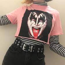Remember When Kiss Was On That Scooby Doo Halloween Special For No Reason Other Than To Play Shout It Out Loud In Th Fashion Clothes Women Clothes Cool Outfits