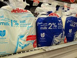 Depending on its fat and nutrient content, milk's weight can vary a small amount. Here S Why Milk Comes In Bags In Parts Of Canada Cbc Radio
