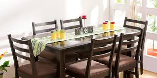 Simply select your favourite dining room furniture rental pieces and add them to your cart. Gordon 6 Seater Dining Set On Rent In Delhi Rentomojo Com Kitchen Furniture Storage Furniture Home Furniture