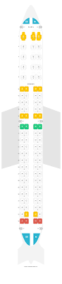 Seat Map Embraer 190 E90 Japan Airlines Jal Find The