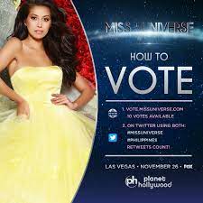 12,762 likes · 54,875 talking about this. Voting For Missuniverse Is Officially Open Rt To Vote For Miss Universe Philippines Watch Her Live Sunday Nov 26 At Miss Universe Scoopnest