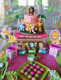 Birthday Party Ideas For Girls Age 11 Baby Jungle Animals Birthday Party Ideas Photo 1 Of 11 Animal Birthday Party Zoo Birthday Party Animal Birthday