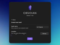 Image result for Obsidian 2020 UX