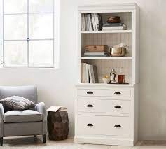 Combination file cabinets from grainger combine lateral or vertical files with storage drawers, open or closed shelves, storage cabinets or other additional features. Aubrey 36 X 84 Lateral File Cabinet Bookcase Pottery Barn