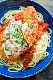 This real food, healthy dinner recipe is also freezer friendly. Classic Chicken Parmesan Recipe Natashaskitchen Com