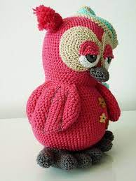 Crochet Pattern Owl Pinky Amigurumi Pdf Cute Sleepy Pink Owl Etsy In 2021 Owl Crochet Patterns Crochet Patterns Crochet Patterns Amigurumi