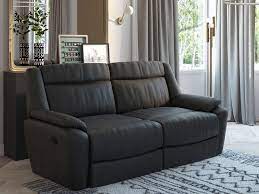 Maybe you would like to learn more about one of these? Canape Relaxation Manuel 3 Places En Tissu Cuir Fargo Coloris Noir Vente De Canape Droit Conforama