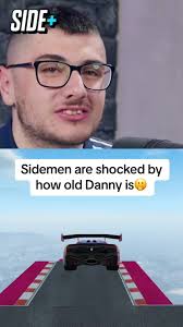 Do you think he’s lying about his age?🤔 #sidemen #clips #fyp #dannyaarons  #gta5