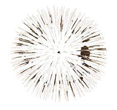 White Transparent Background Fireworks Gif Pengeditan Foto