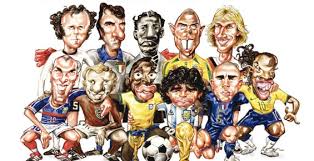 Resultado de imagem para imagens caricatura futebol