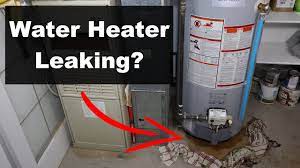 The best way to do this is to dry the area with a towel and see if any water begins to gather. Water Heater Leaking What To Do Youtube