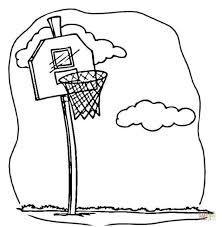 Basketball Hoop Coloring Pages In 2020 Super Coloring Pages Free Basketball Sports Coloring Pages