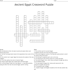 Ancient egypt crossword ancient egyptian facts edit post. Ancient Egypt Crossword Puzzle Wordmint