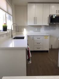 Installing Ikea Quartz Countertops Frosty Carrina House Of Hepworths Ikea Kitchen Countertops Ikea Quartz Countertop Kitchen Countertops