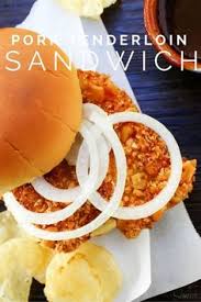 The meat for pork tenderloin sandwiches. 10 Pork Tenderloin Sandwich Ideas Pork Tenderloin Sandwich Pork Tenderloin Tenderloins