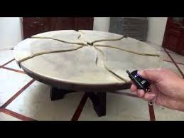 The Rossi Evolution Table A Remote Controlled Motorized Expanding Table Expanding Round Table Dinner Tables Furniture Expandable Dining Table