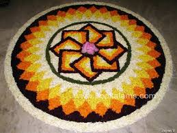 50 Best Pookalam Indian Floral Design For Onam Festival New Rangoli Designs Onam Pookalam Design Rangoli Designs