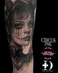 Close up of this face I did