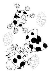 Ugurbocegi Boyama Sayfasi Okuloncesitr Preschool Boyama Sayfalari Hayvanlar Hayvan