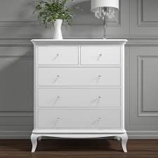 Create the perfect bedroom oasis with furniture from overstock your online furniture store! Florentine French Style 2 3 Chest Of Drawers In White Furniture123
