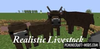 Mods make a game fit your needs by customizing the experience, making for ideal game sessions. Realistic Livestock Creatures Mod For Minecraft 1 7 10 Pc Java Mods