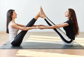 6 Fun Partner Yoga Poses To Try Today In 2020 Yoga Poses For Two Partner Yoga Poses Vinyasa Yoga Poses