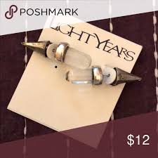 Light Years Crystal And Spike Earrings Spike Earrings Light Year Crystals