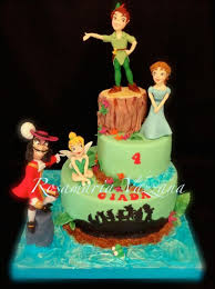 Peter Pan Cake Peter Pan Cakes Peter Pan Party Tinkerbell Birthday Cakes