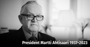 President Martti Ahtisaari has passed away : r/Finland