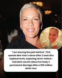 Pink just shared a hospital selfie that's breaking hearts. Behind the $350M  glory lies a shattered body and a lonely New Year's recovery. What did  those stunts truly cost her? https://dnews.topnewsource.com/news/43644