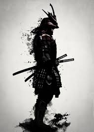 Black And White Japanese Art Wallpaper I Saw This Dark Samurai And I Thought What S More Dark And Japanese This Was A Less Thought Out But It S More Samurai Wallpaper Samurai Artwork Samurai Tattoo