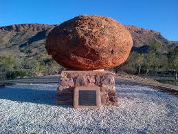 Grave Of Professor John Flynn Of Flying Doctor Fame Located In The West Macdonnell Ranges Outback Australia Australian Continent Alice Springs
