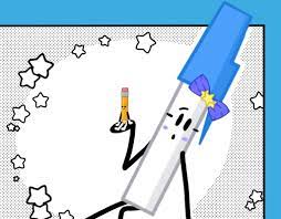 Pencil is a female contestant in battle for pencil x leafy (nsfw) (requested). Pencil X Pen Bfb Pencil Object Shows Community Fandom Bfb Pen X Pencil And Baby Bow Pencil