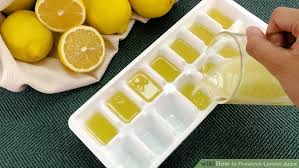 How To Preserve Lemon Juice Preserved Lemons Frozen Lemon Lemon Ice Cubes