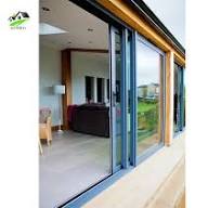 Modern Exterior Burglar Proof Aluminum Sliding Doors Patio ...