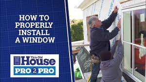 Check spelling or type a new query. This Old House Pro2pro How To Properly Install A Window Youtube