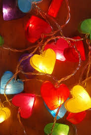 Colors Rainbow Paper Paper Hearts Heart Lights