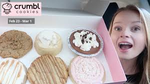 NEW CRUMBL Flavors this week Butter Cake, French Silk Pie, Banana Caramel,  Cookie Butter, Strawberry