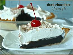 Best Old Fashioned Dark Chocolate Cream Pie - Wildflour's Cottage Kitchen