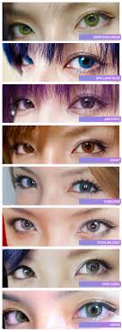 21 abiding colorblends contacts color chart