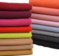 Faux Cashmere Fabric Wool Blend Cloth DIY Reversible Tweed Solid Double  Side New