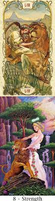 strength inner understanding that radiates power and weakness reverse mucha tarot deck and sacredisle tarot d major arcana cards tarot card decks tarot art